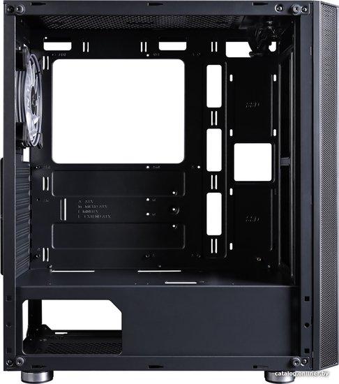 Корпус Zalman R2 Черный сталь-стекло-пластик, толщина металла 0.6мм, с боковым окном, 2xUSB2.0, 1xUSB3.0, Audio x 1, Mic x 1, LED button, без БП, ATX, отсеки
