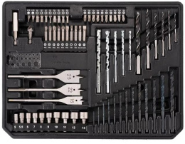 Набор бит и сверл Makita E-24913 по дер/мет/бет 70пред. для шуруповертов/дрелей