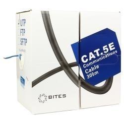 5bites Кабель US5505-305A-BL витая пара UTP / SOLID / 5E / 24AWG / CCA / PVC / BLUE / 305M