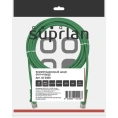 Патч-корд компьютерный U/UTP SUPRLAN Cat.5e 4x2 26AWG /7x0.16mm/ Cu LSZH зеленый 5м 10-0160