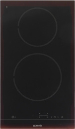 Электрическая варочная поверхность Gorenje ECT321BCSC, конфорок: 2 шт.,  стеклокерамика,  независимая, черный