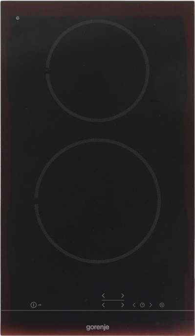 Электрическая варочная поверхность Gorenje ECT321BCSC, конфорок: 2 шт.,  стеклокерамика,  независимая, черный
