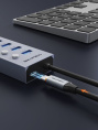USB-Хаб CABLETIME CB47G (CT-HUBU7-AG) 7-в-1 USB-A на USB 3.0