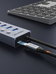 USB-Хаб CABLETIME CB47G (CT-HUBU7-AG) 7-в-1 USB-A на USB 3.0
