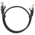 Rexant 02-0102-05 Патч-корд U/UTP, CAT 5e, RJ45-RJ45, 26AWG, LSZH, черный, 0,5м