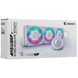 Жидкостная система охлаждения GIGABYTE MULTI SOCKET AORUS WATERFORCEX II 360 ICE белая GP-AORUS WATERFORCEX II 360I