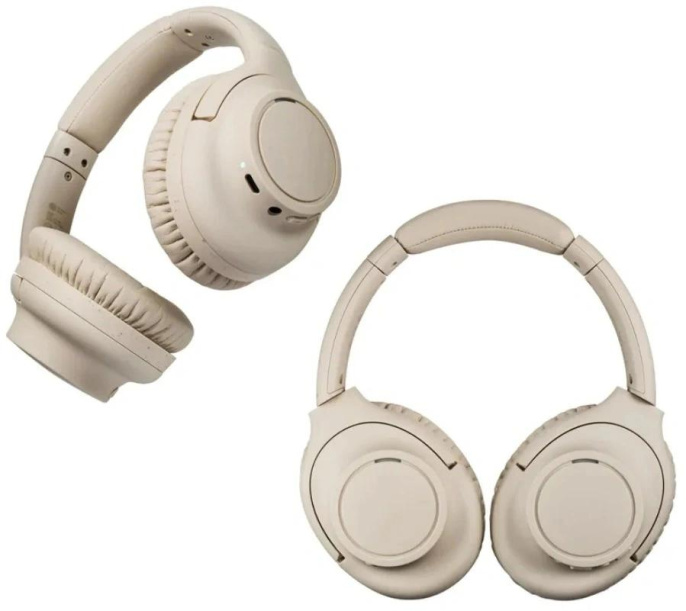 Гарнитура мониторные Audio-Technica ATH-S300BT 1.2м бежевый беспроводные bluetooth оголовье ATH-S300BT BG