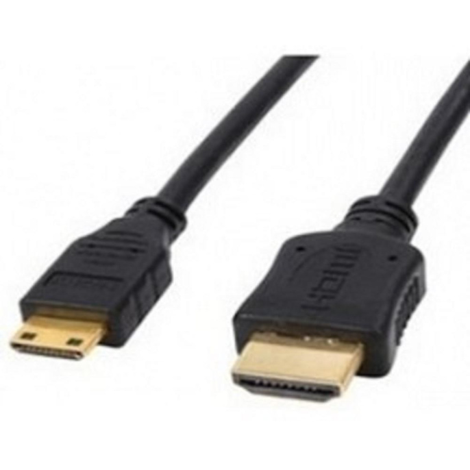 Exegate EX257910RUS Кабель HDMI to miniHDMI 19M -19M 1м Exegate, ver1.4, позолоченные контакты
