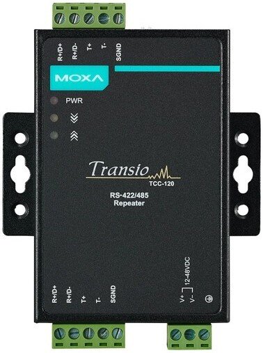Преобразователь MOXA TCC-120, RS-422/485 повторитель репитер