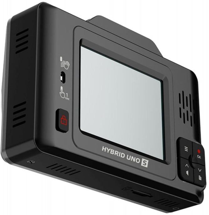 Видеорегистратор с радар-детектором SilverStone F1 Hybrid UNO S,  GPS