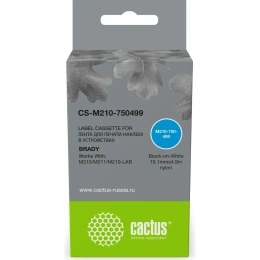 Ленточный картридж CACTUS CS-M210-750499 M210-750-499 для Brady M210/M211/M210-LAB 1990024