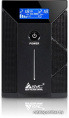 Источник бесперебойного питания SVC W-600 600ВА/360Вт, Вых.разъёмы: 2 розетки Schuko, LCD-дисплей, Напольный, Чистая синусоида.