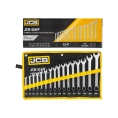 Комбинированные ключи JCB набор 16пр. (6-19, 22, 24мм) JCB-5161P(57162)