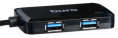 Разветвитель USB 3.0 Buro BU-HUB4-U3.0-S 4порт. черный
