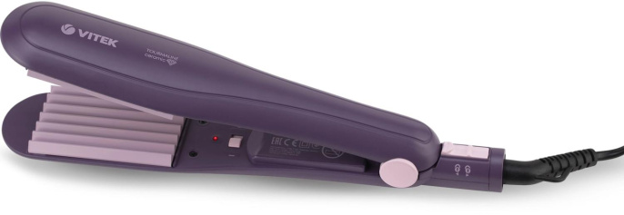 Щипцы Vitek VT-8291 35Вт черный макс.темп.:200С покрытие:турмалиновое