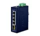 Коммутатор PLANET IGS-510TF IP30 Compact size 4-Port 10/100/1000T + 1-Port 100/1000X SFP Gigabit Ethernet Switch (-40~75 degrees C, dual 9~48V DC/24V AC)