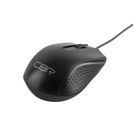 CBR CM 123 Black USB, Мышь офисн., оптич., 1000dpi, 3 кн., 1,5 м