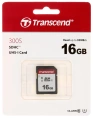 Карта памяти SDHC UHS-I U1 Transcend 16 ГБ, 95 МБ/с, Class 10, TS16GSDC300S, 1 шт., без адаптера