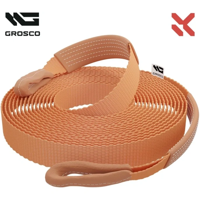 Динамическая стропа Grosco 3т, 3м, петля/петля, рывковый трос для буксировки авто до 1.5 тонн BTD0303LL
