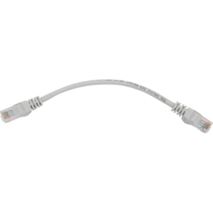 Коммутационный шнур ITK патч-корд, кат.5Е UTP, 0,2м, серый PC01-C5EU-02M