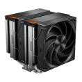 Кулер для процессора CPU Cooler PCCooler RZ620 260W, 4-pin PWM, 157.5mm, Al/Cu, 6x6mm, 2x120mm, 86.73CFM, 32dBA, 2000RPM, S: 1851/1700/1200/115X, AM5/AM4, silver, black