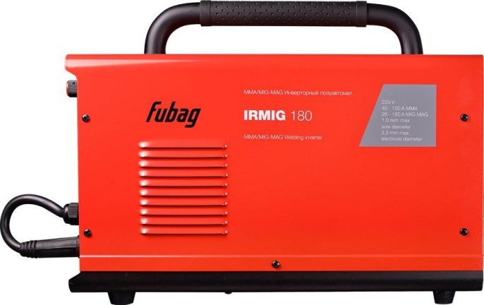 Сварочный полуавтомат Fubag IRMIG 180 + FB 250 инвертор MIG-MAG/ММА 5.1кВт