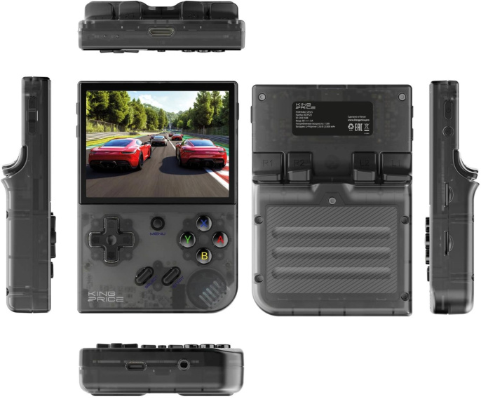 Портативная игровая консоль KINGPRICE Portable Zeus,  экран 3.5"