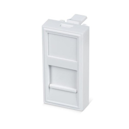 Cabeus FP-22,5-1M Вставка 45x22,5 (Mosaic) для 1 модуля формата Keystone Jack