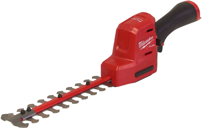 Кусторез Milwaukee M12 FHT20-0 4933479675 бесщёточный двигатель POWERSTATE, скорость: 2700 м/мин, длина полотна 200 мм, расстояние между зубьями: 14 мм, без АКБ и ЗУ