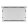 Exegate EX298612RUS Шкаф телекоммуникационный 19" настенный 6U ExeGate EC-WM-6U.600.M.GREY 19”, 6U, 600x600x370mm ШхГхВ , передняя дверь металл, съемные боковые панели, пыле- и влагозащита IP23, све