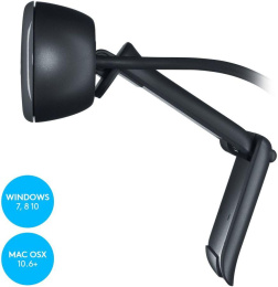 Web-cam Logitech HD C270 960-001063 Black USB2.0, 1280x720, микрофон RTL