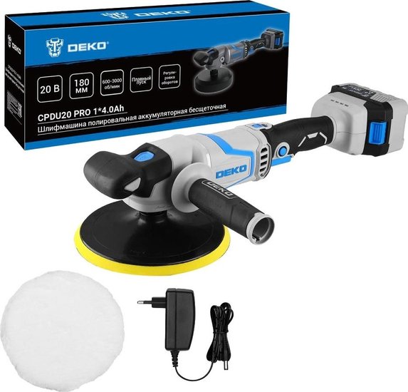 Полировальная машина DEKO CPDU20 PRO 083-1033