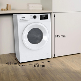Стиральная машина Gorenje W5NGPI72SBS/C, с фронтальной загрузкой, 7кг, 1200об/мин, с паром, инверторная