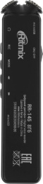 Диктофон Ritmix RR-145 8 Gb,  черный