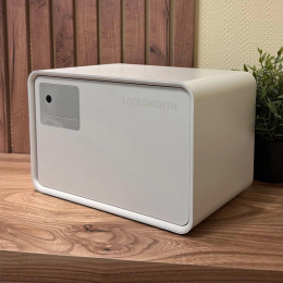 Сейф мебельный LockSworth VS4528-WH взломостойкий встраиваемый 200x310x200мм электронный/ключевой/биометрический