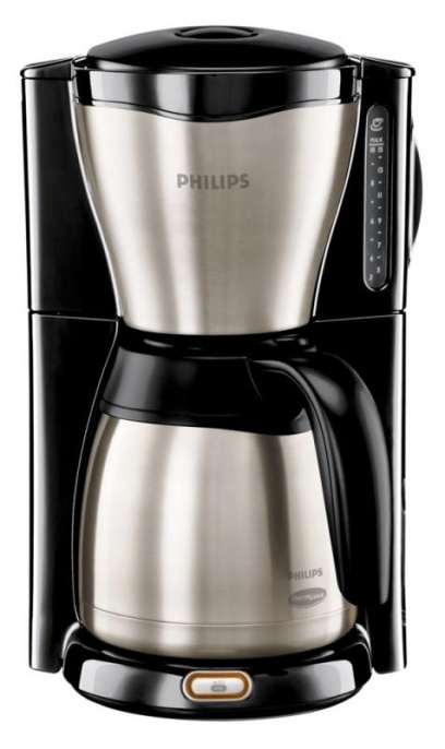 Кофеварка PHILIPS HD7546/20,  капельная,  серебристый  / черный