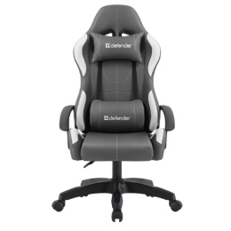 Игровое кресло Chromos Серый/Белый,класс 2,PU DEFENDER 64675