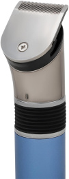 Машинка для стрижки Polaris PHC 0401RB голубой насадок в компл:1шт