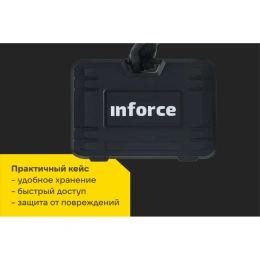 Набор инструментов Inforce 108 предметов 1/2", 1/4", Сталь Cr-V, Профессиональный, 06-07-12