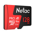 Флеш карта microSDXC 128GB Netac NT02P500PRO-128G-R P500 Extreme Pro + adapter