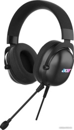 Наушники с микрофоном Acer AHW122 черный 2.1м мониторные USB оголовье ZL.HDSCC.01U