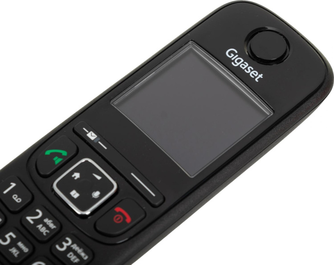 Р/Телефон Dect Gigaset AS690 черный АОН
