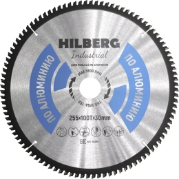 Диск пильный Hilberg Industrial Алюминий 255x30x100Т HA255