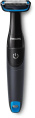 Триммер Philips Series 1000 BG1024/16 черный/голубой (насадок в компл:1шт)