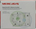 Повторитель беспроводного сигнала Mercusys MW300RE N300 Wi-Fi белый