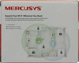 Повторитель беспроводного сигнала Mercusys MW300RE N300 Wi-Fi белый