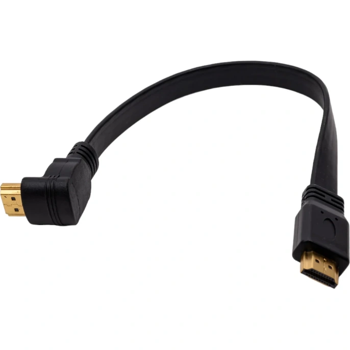 Кабель PALMEXX CBL302 HDMI(m) - HDMI(m) угловой, UHD 4K, длина 30см, тип 2 PX/CAB-HDMI-30cm-2