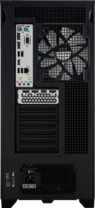 ПК Osio CyberLine C59i i5 12400F 2.5 16Gb SSD1Tb RTX3050 6Gb без ОС GbitEth 550W черный С59I-001B