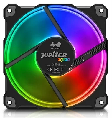 CASE FAN INWIN IW- Jupiter AJ120 fan RGB (Single pack) [6139243] (8307)