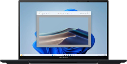 Ноутбук Asus ZenBook Duo UX8406CA-QL460X Core Ultra 7 255H 16Gb SSD512Gb Intel Arc 140T 14" OLED Touch WUXGA 1920x1200 Windows 11 Pro dk.grey WiFi BT Cam Bag 90NB14X1-M00UA0
